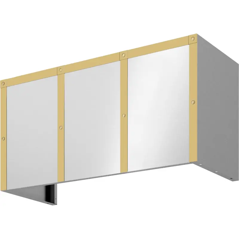 Zephyr Bkdc13618Asg Satin Gold Duct Concealment Kit 1