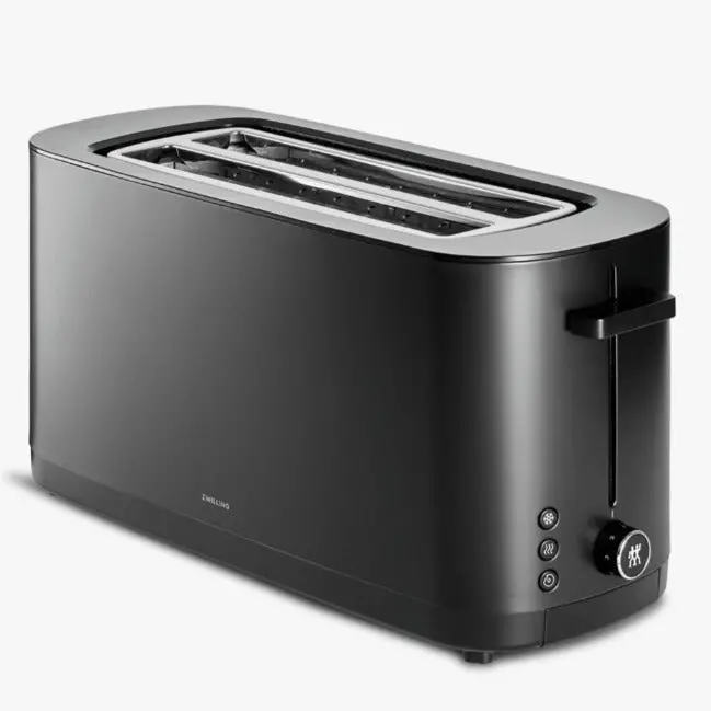 Zwilling Enfinigy 2-Slice Toaster – Long Slot Black Edition With Even Browning Control 1