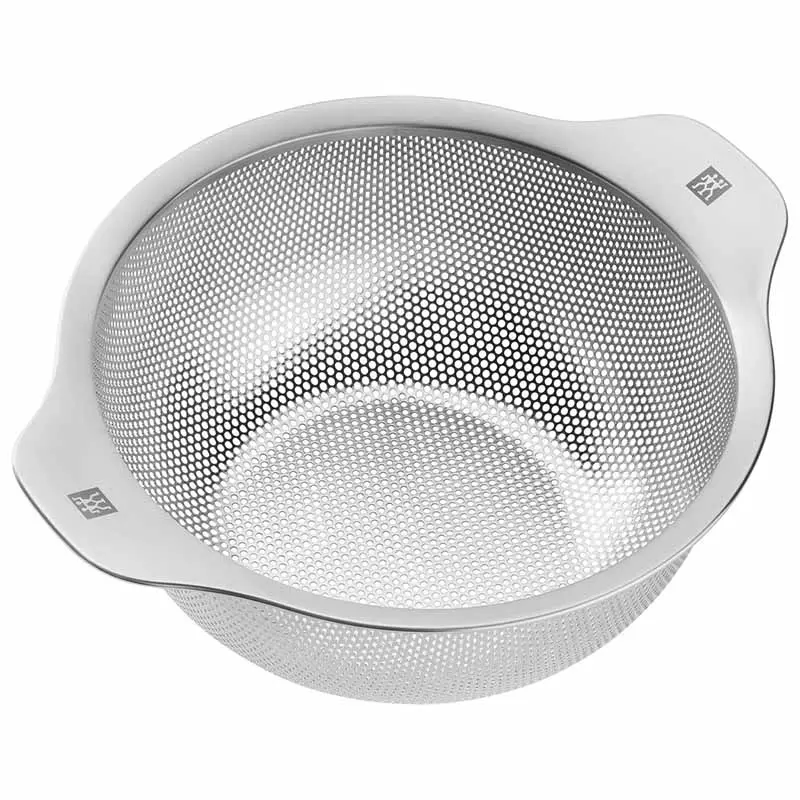 Zwilling Medium Stainless Steel Colander – 20Cm Perforated Strainer 1