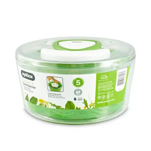 Zyliss Easy Spin 2 Mini Salad Spinner In Green 1